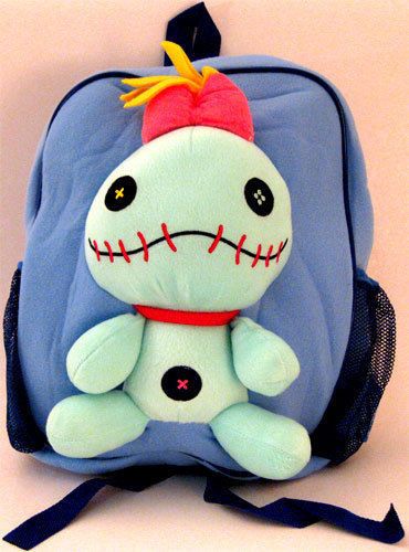 WOW DISNEY PARIS STITCH BACKPACK PLUSH BAG school DISNEYLAND