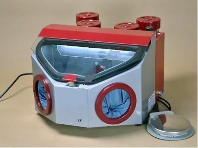 Dental Lab Pentype Sandblaster Sand Blasting Unit 5 Pen 4 Tank New