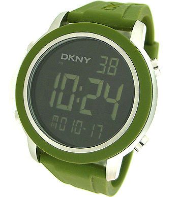 DKNY DIGITAL RUBBER STRAP 50M MENS WATCH NY1481