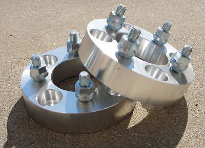 pcs  5x100 to 5x4.5  Wheel Spacers  Adapters  Billet  1 inch