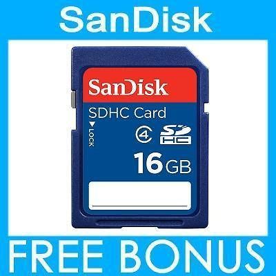 16GB = 32GB SANDISK SD HC CARD MEMORY 16G CLASS 4 CAMERA 16GIG 32G