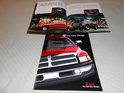 1997 DODGE RAM PICKUP TRUCK BIG, 40 Page PRESTIGE BROCHURE, SALES