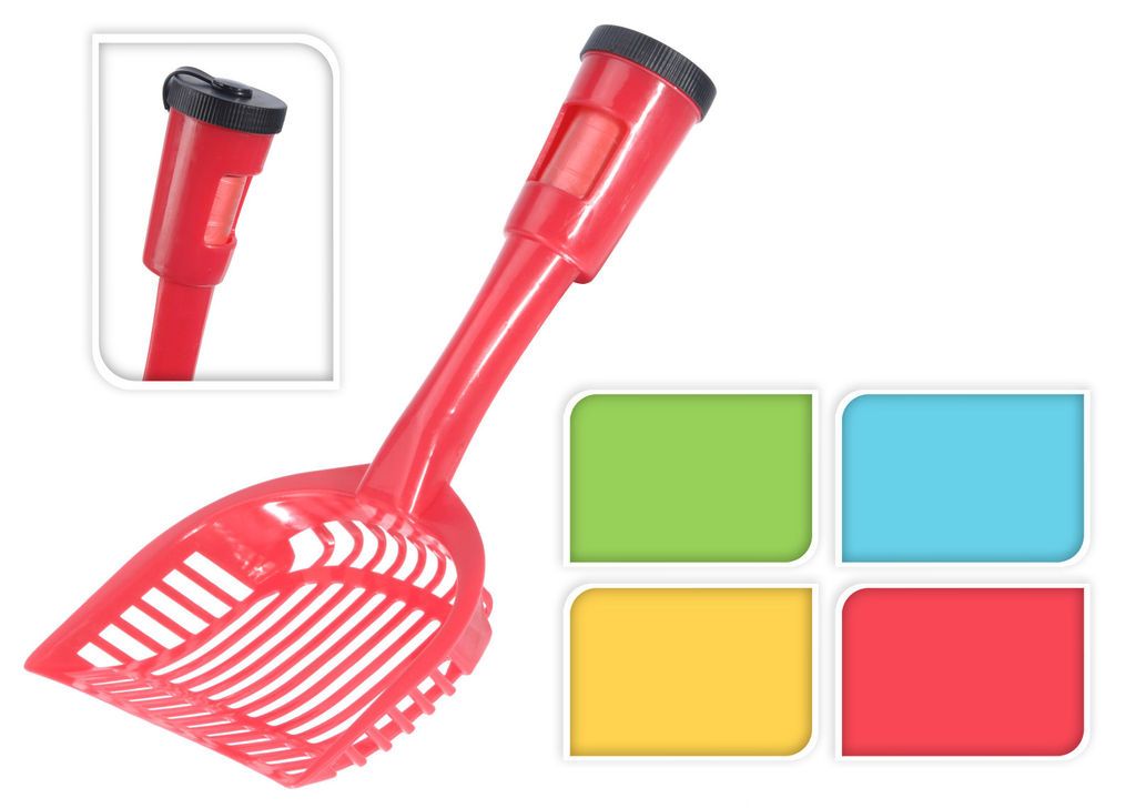 Pooper Scooper with Bag Dispenser in Handle