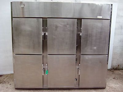 DOOR SPLIT 6 DOOR CONTINENTAL COMMERCIAL REFRIGERATOR COOLER