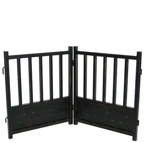 Pets Stop Large Royal Weave Freestanding Dog Gate