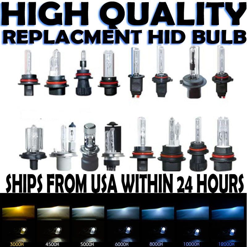 HID Xenon Conversion Kit Replacement Bulb H1 H3 H4 H7 H11 9005 9006