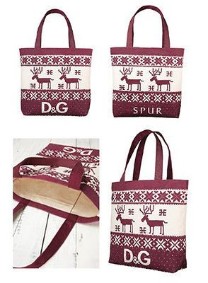 JAPAN MAGAZINE APPENDIX LTD DOLCE & GABBANA (D&G) TOTE BAG (DG1