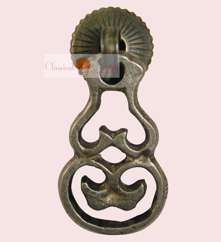 Furniture Brass Hardware Cabinet Pull Copper Drawer Handle 2.36