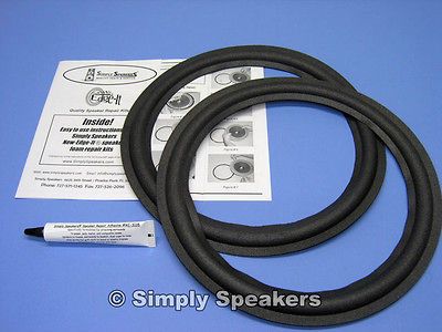 JBL L 200T3, 120T3 12 Woofer Speaker Foam Replacement Edge Repair Kit