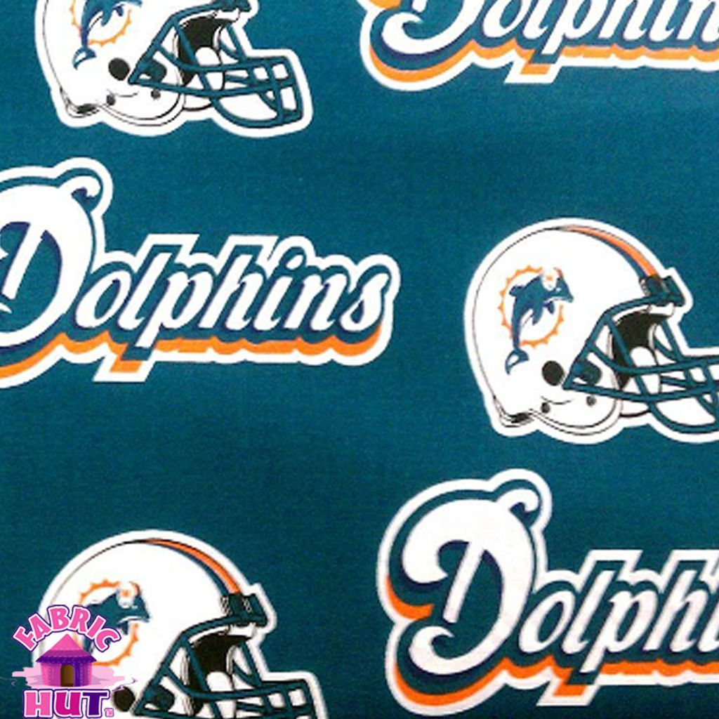 miami dolphin fabric