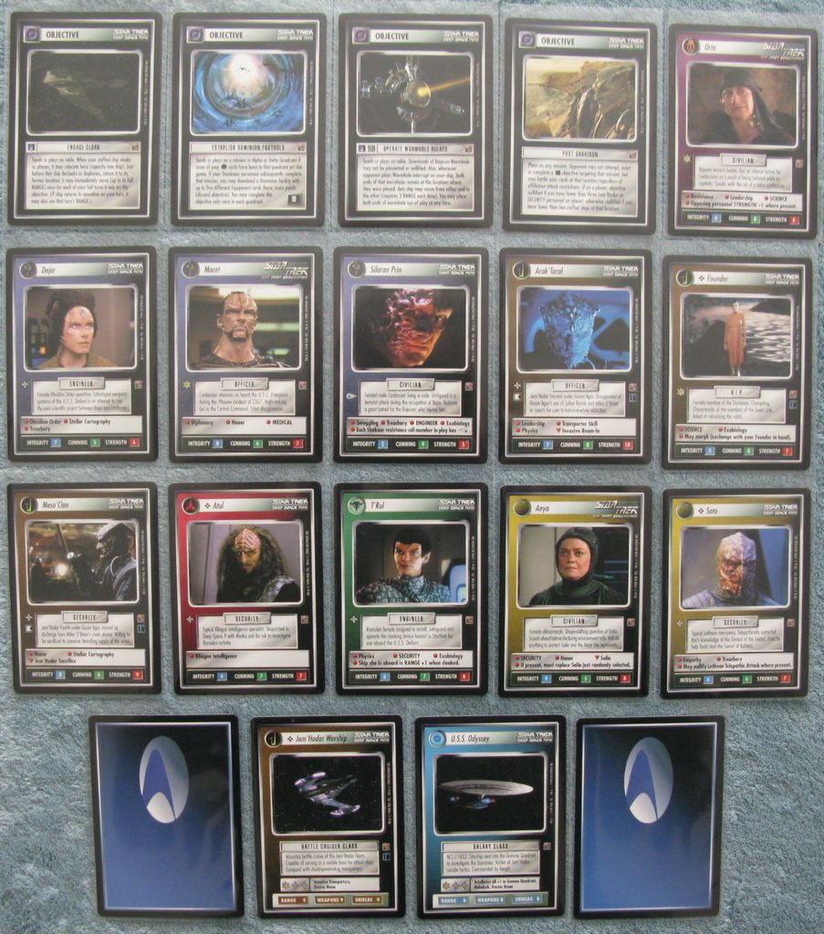 Star Trek CCG The Dominion Uncommon Cards 22   40, Part 2/2 (1E)