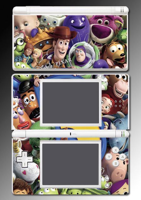 Buzz Lightyear Woody Jessie Game SKIN Cover #3 Nintendo DS Lite