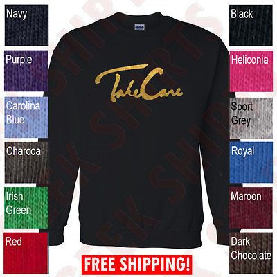 Take Care Drake CREWNECK sweatshirt OVOxo owl YMCMB lil wayne sweater