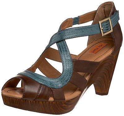 NEW Miz Mooz Petra Brown/Turquoise