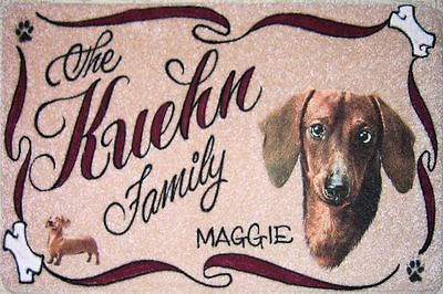 DACHSHUND,dog door mat,personaliz ed,dog breeds,pets,ai rbrush