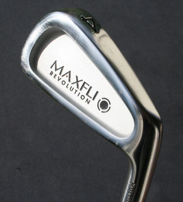 Forged Maxfli Revolution Multilayer 4 Iron VGC All Original Gold R300