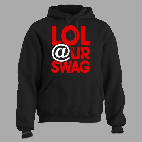 UR SWAG ~ HOODIE Odd Future Free Earl Wolf Gang hip hop rap ofwgkta