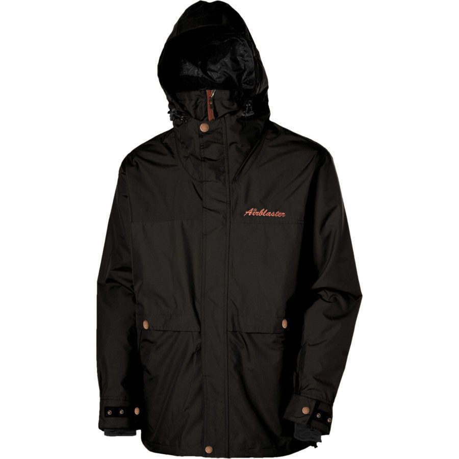 AIRBLASTER AK ALASKA BLASTER SNOWBOARD JACKET mens Black Ebony $270