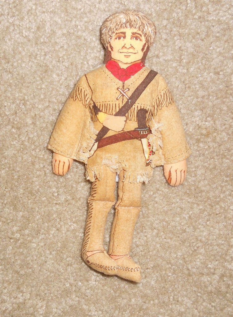 Doll 7 Cloth DAVEY CROCKETT Hallmark Doll 1970s