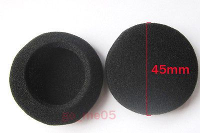 pairs black cushion ear pad foam for koss pp sp ksc35 ksc75 portapro