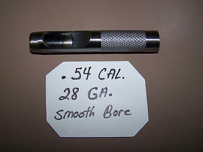 Muzzleloading / Longhunter / Wad Punch / .54 CAL / 28 GAUGE SMOOTHBORE