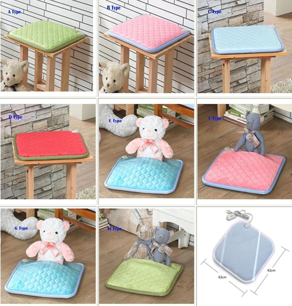 Pet Dog Cat Electric Heating Mat cushion Bed Heat Heater Warm Pad