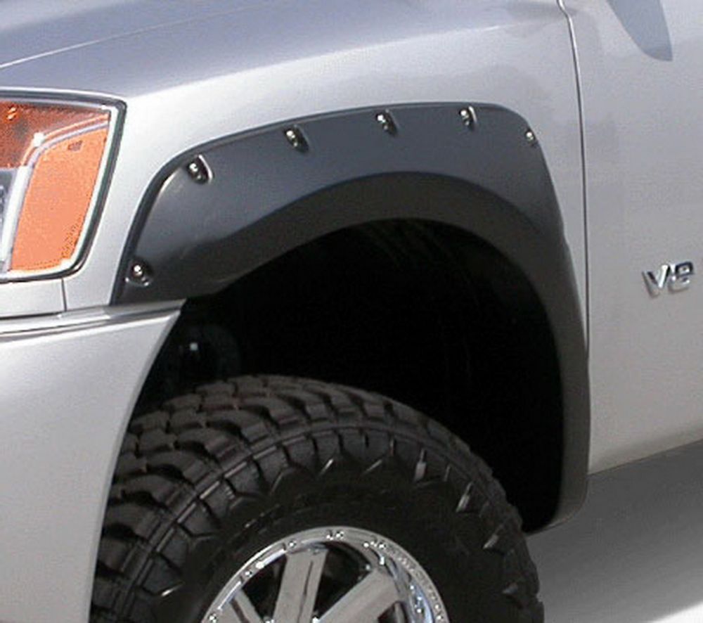 EGR USA Bolt On Look Fender Flares Front & Rear Set 04 12 Nissan Titan