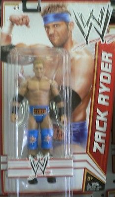 Wwe Action Figure Series 22 Zack Ryder Superstar #60 RARE LOOK