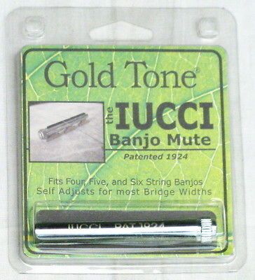 GOLD TONE Iucci Banjo Mute NEW for 4  5  6 string banjos