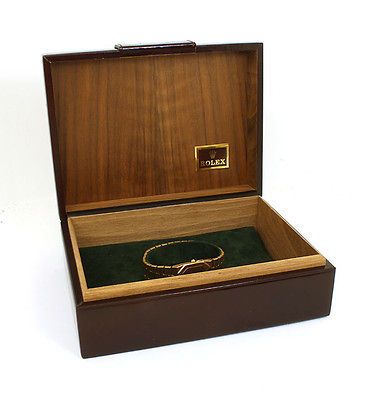 MENS ROLEX CELLINI18K SOLID YELLOW GOLD WRIST WATCH W/ BOX