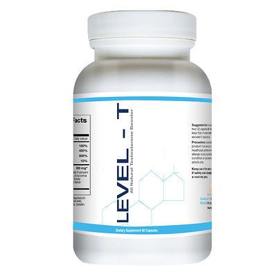 Level T   Be Ageless   #1 Male Testosterone Booster Supplement