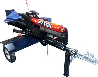 Ton Gas Powered Hydraulic Log Wood Splitter Cutter 6.5hp 196CC Engine