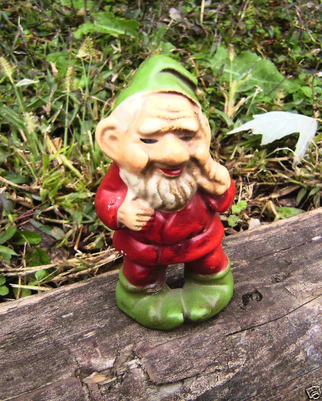 Latex Gnome elf Mold For Plaster and Concrete