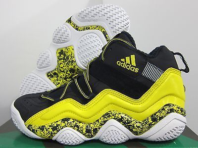 NEW MENS ADIDAS TOP TEN 2000 Basketball [G59745] Dark Navy Vive Yellow