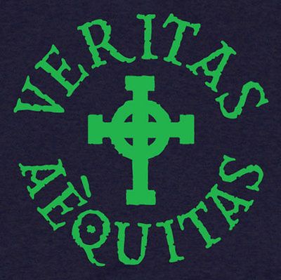 VERITAS AEQUITAS IRISH BOONDOCK T SHIRT BLACK SAINTS