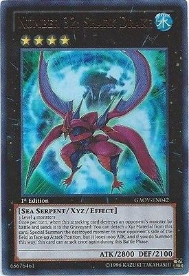 1x NM Number 32 Shark Drake   GAOV EN042   Ultra Rare   Unlimited