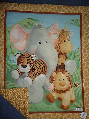 NWT Handmade SOFT Quilted Baby Blanket  Farmall Tractors or choose