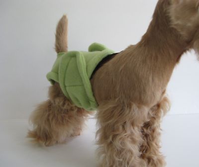 LIGHT LIME GREEN Fleece Female Dog Diaper