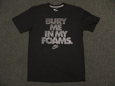 NIKE FOAMPOSITE BURY MY IN MY FOAMS TEE BLACK