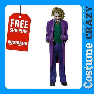 LICENSED GRAND HERITAGE JOKER BATMAN MENS ADULT DARK KNIGHT HALLOWEEN