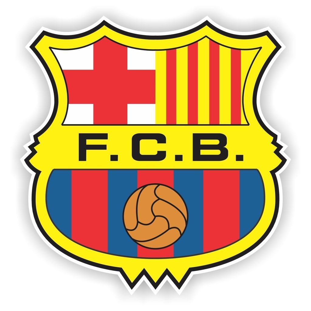 BARCELONA SPAIN ESPAÑA Soccer Vinyl Die cut Decal / Sticker * 3 Sizes