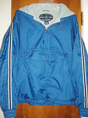 GAP Nylon Hooded JACKET Windbreaker Pullover   Neck zip & snap