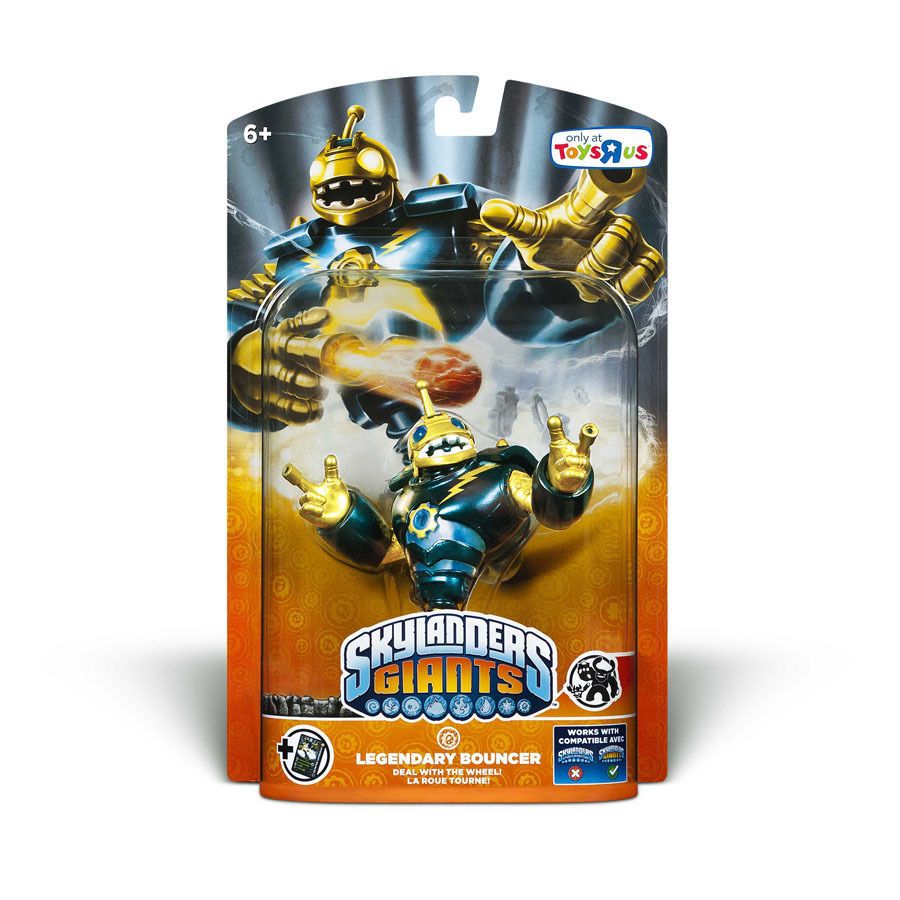 Skylanders Giants Legendary BOUNCER Ultra Rare *NEW*