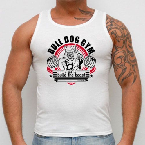 Vest Buldog Gym.Strong Man. MMA. Gym. Karate. Sambo