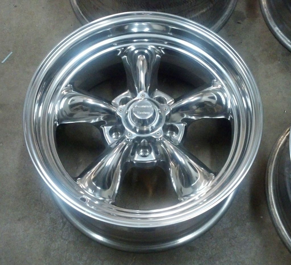 15 Torq Thrust II 15x8 5155873 Polished American Racing 515 Vintage 2