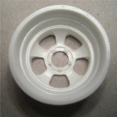 Resin 1/16 Halibrand 5 Slot Wide Rear Wheels, Funny Car