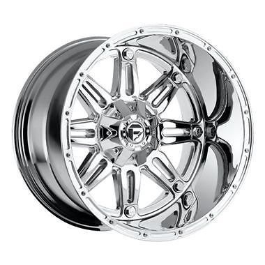 MHT Fuel Hostage 20x12 Chrome Wheels All Trucks/SUV QTY 4 WHEELS