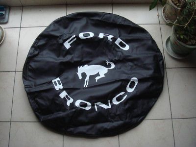 XL Ford Bronco Spare Wheel Tyre/ Tire Cover 31/10.5R15; 265/75R16;285