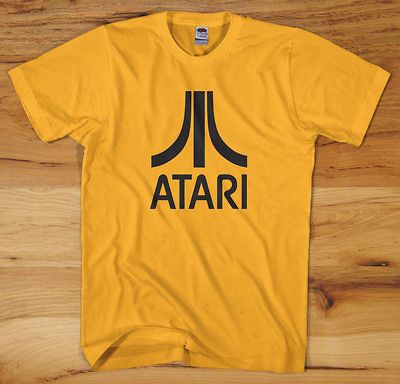 Retro ATARI SHIRT New   All SIZES logo arcade asteroids centipede 2600