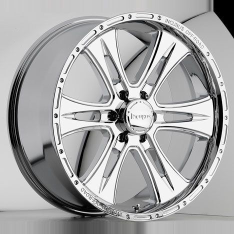 Incubus 714 Brawn Wheel 20x9 6x5.5 Chrome Chevy GM